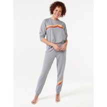 Joyspun Women&#39;s French Terry Holiday Pajama Gift Set, 2-Piece, Size 3XL - $22.76