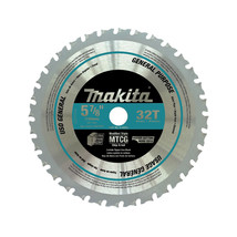 Makita A-96095 5-7/8&quot; 32T Carbide-Tipped Saw Blade, Metal/General Purpose - $61.78