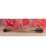 New Bare Minerals Double Ended Full Tapered Shadow &amp; Blush Brush Sealed ... - $15.99