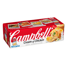 Campbell&#39;s Condensed Cream of Chicken Soup (10.5 oz., 10 pk.) Free Shipping - $12.86