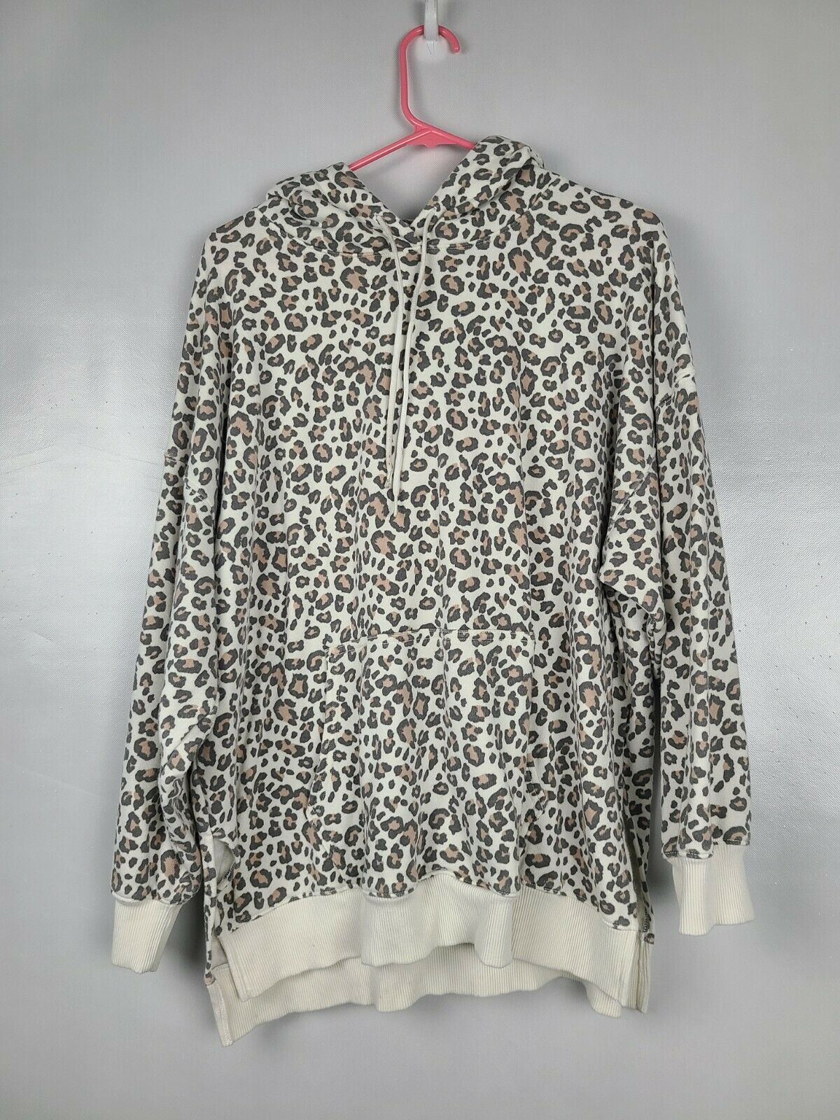 american eagle leopard hoodie