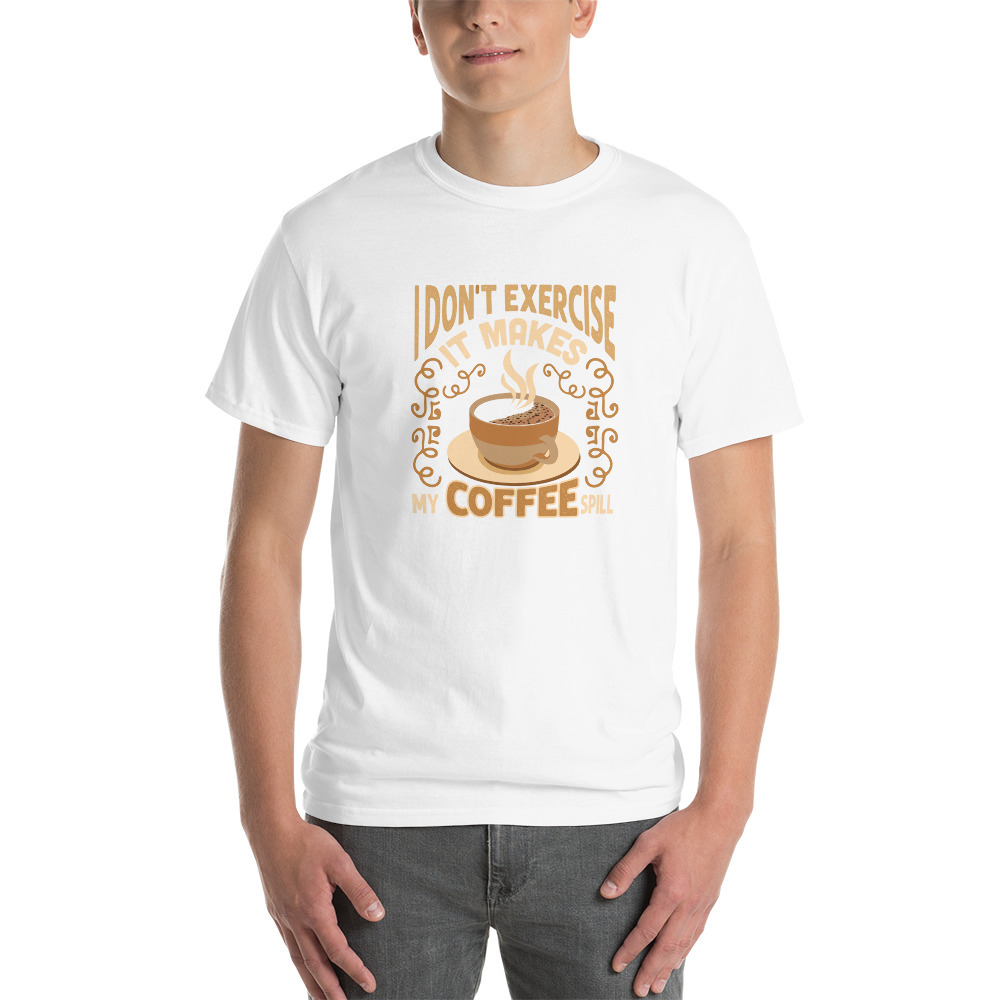 Spill Coffee T-Shirt - T-Shirts