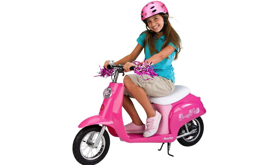 Razor Pocket Mod Miniature Euro Electric Scooter Sweet Pea Electric