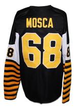 Angelo Mosca #68 Hamilton Tiger-Cats CFL New Men Football Jersey Black Any Size image 4
