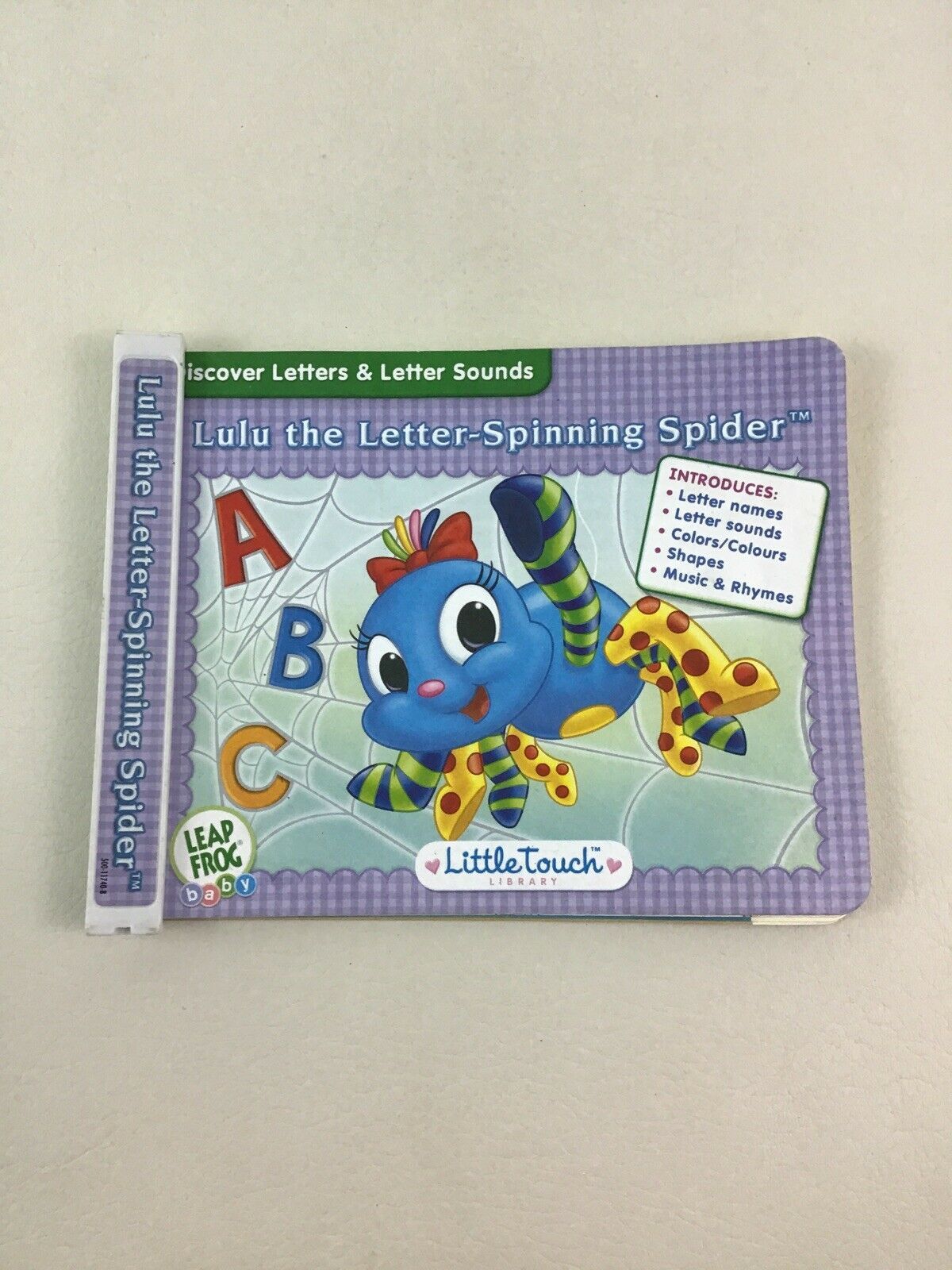 leapfrog lulu the letter spinning spider
