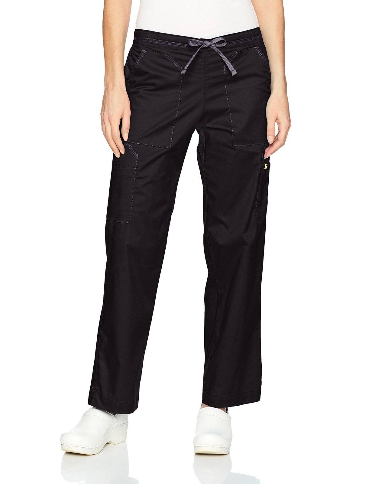 WonderWink Women's Utility Cargo Pant Black Medium Tall - Pants