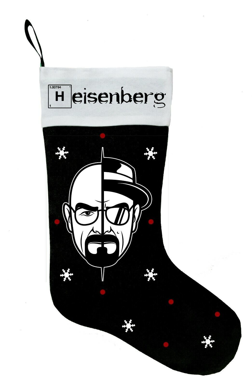 Heisenberg Christmas Stocking, Breaking Bad Christmas Stocking