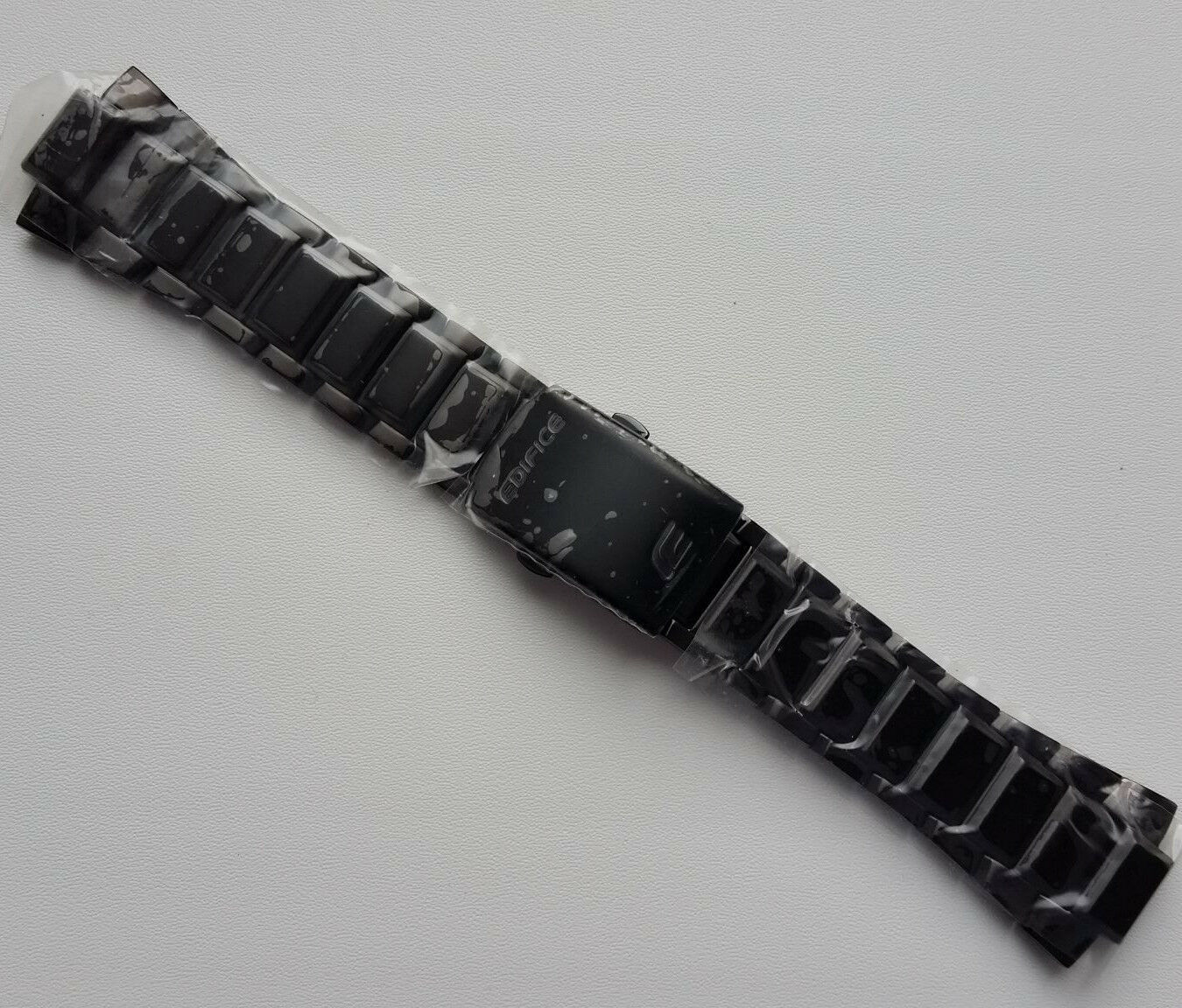 Primary image for Genuine Replacement Watch Band 20mm Stainless Steel Bracelet Casio EFA-131BK-1A