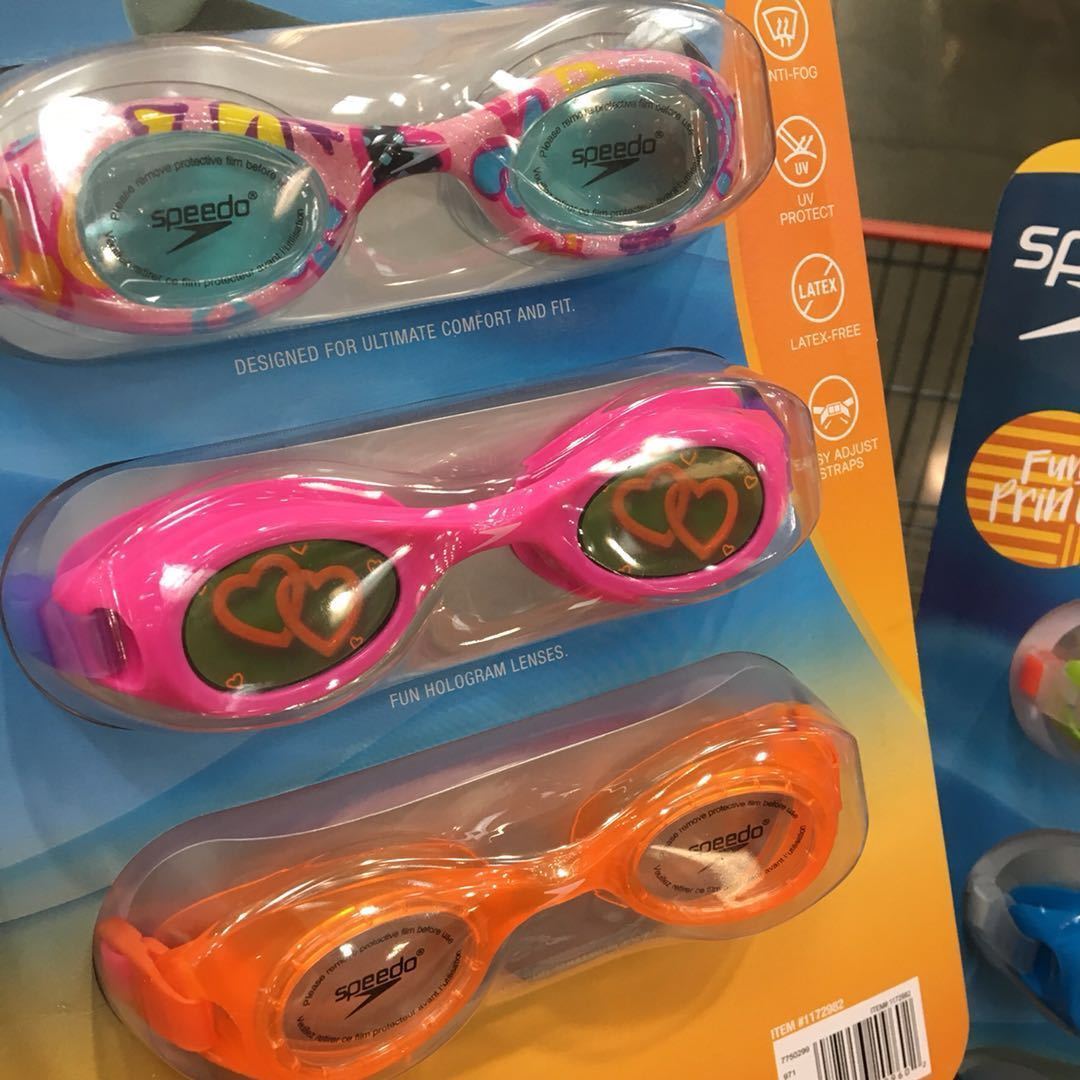 speedo junior goggles 3 pack