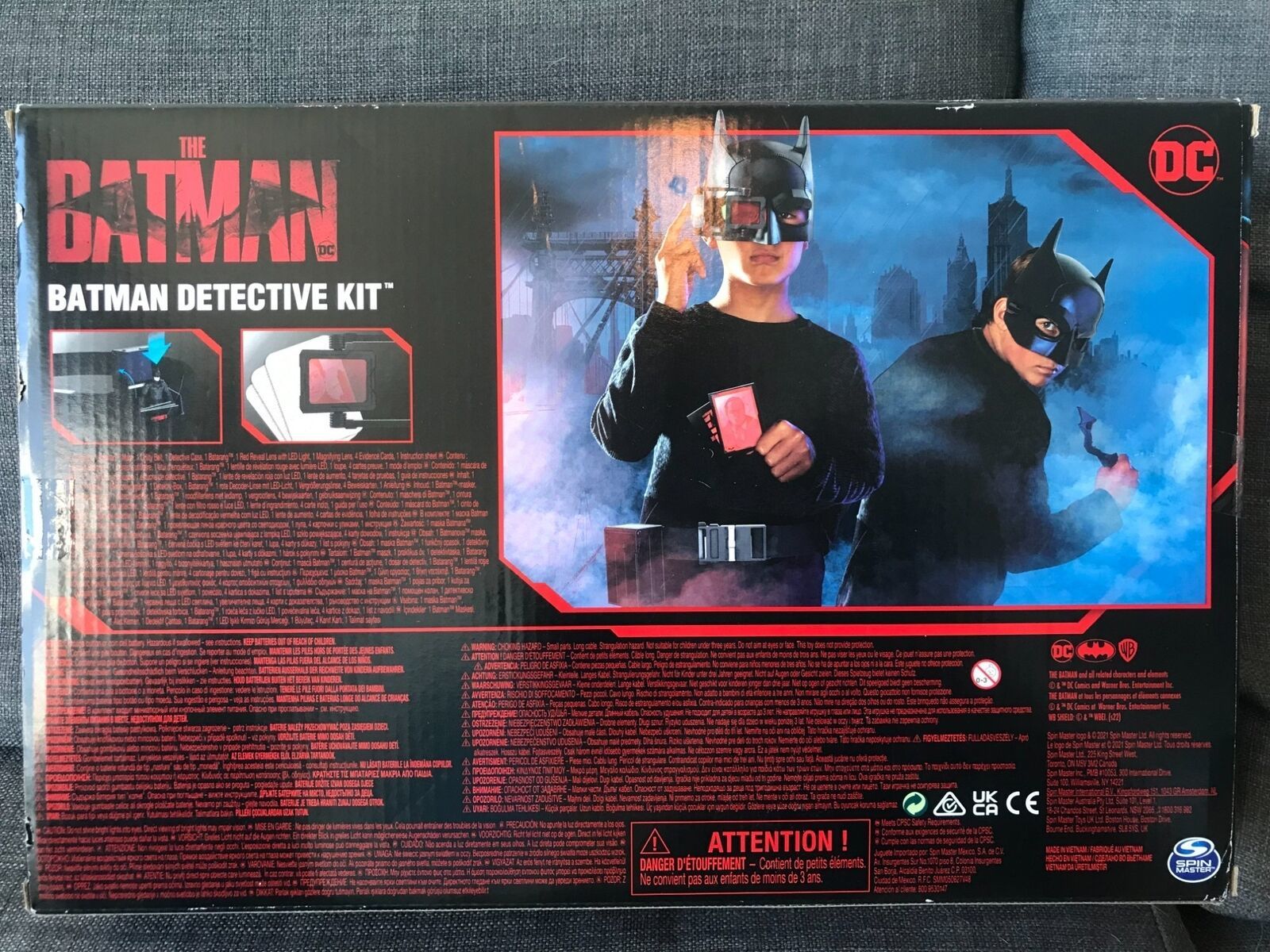 The Batman Detective Kit The Batman Movie Mask Utility Belt Batarang 2022 Other 2556