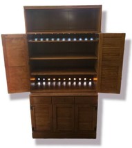 Vintage Ethan Allen Tall Dresser Cabinet - 18.5x40x78.5" - FREE SHIPPING!!!