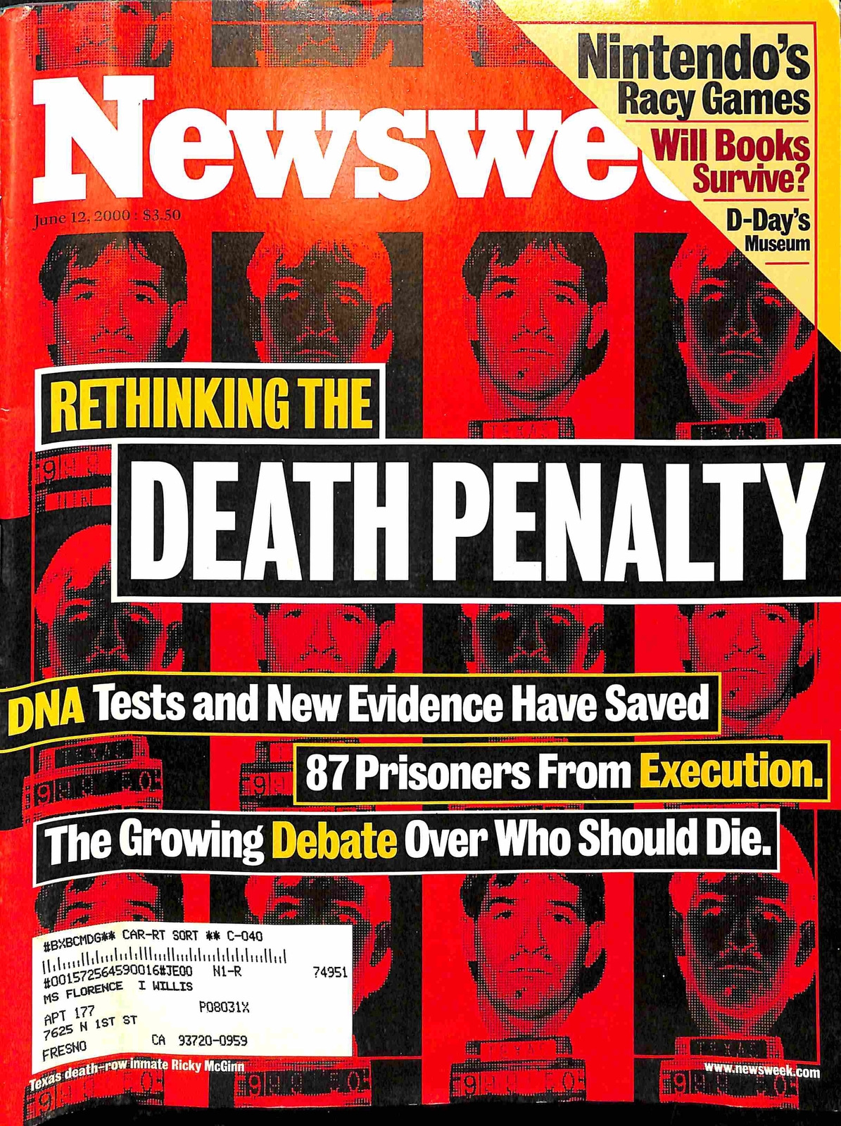 Newsweek, June 12 2000 Magazine Back Issues