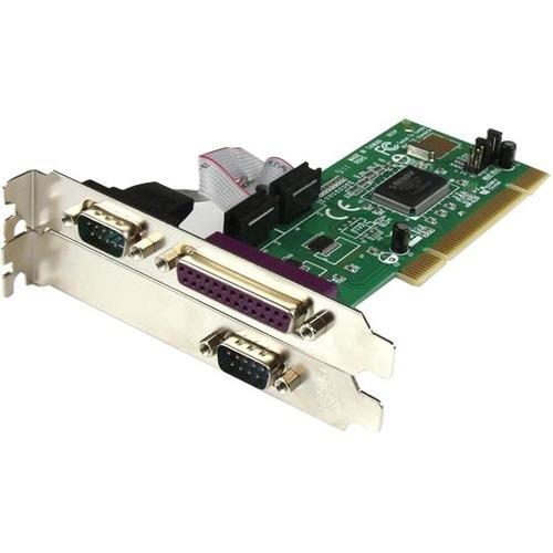 StarTech.com Parallel-serial combo card - PCI - parallel, serial - 3 ports