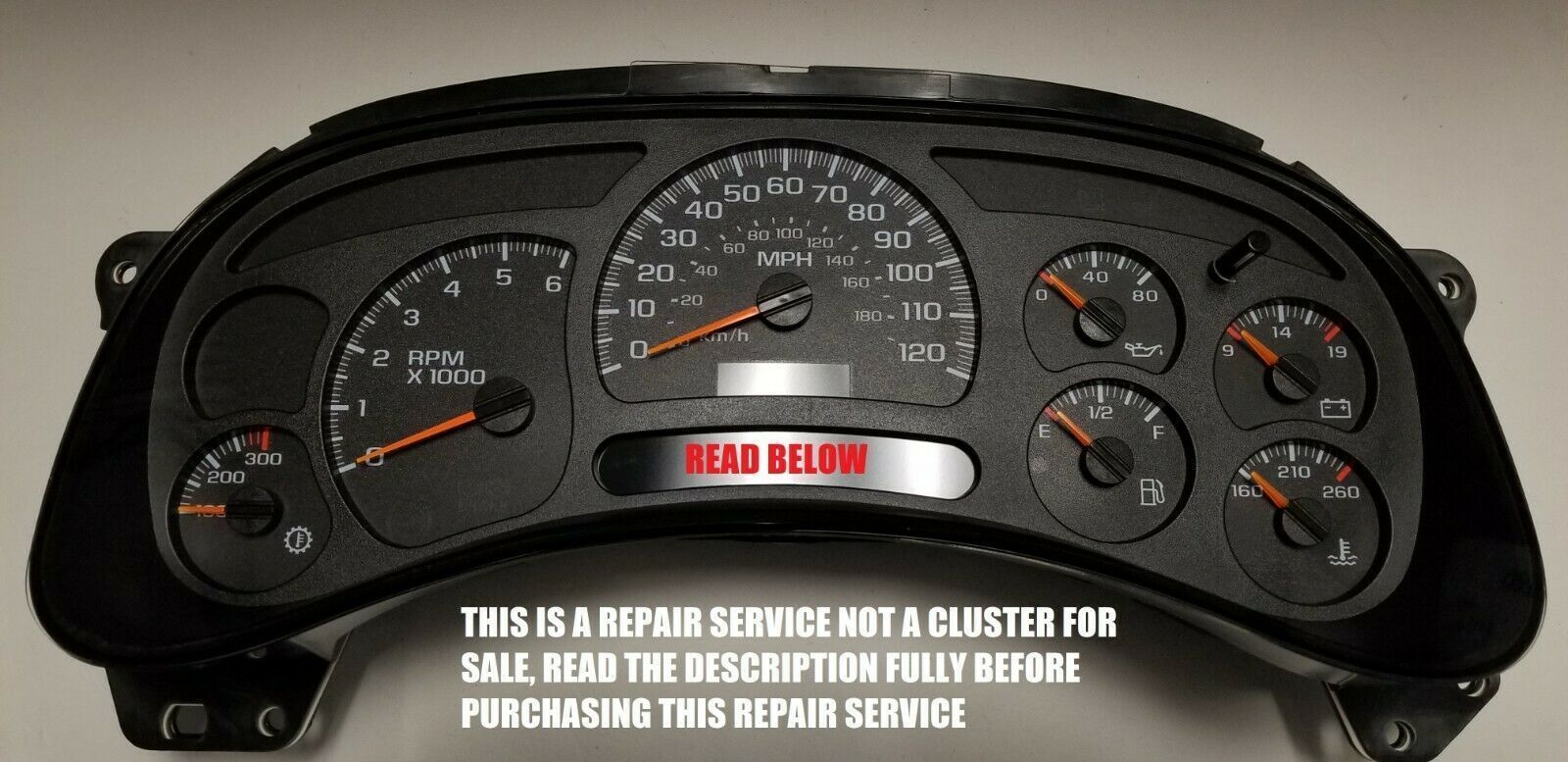 2005 Gmc Sierra Instrument Cluster Repair