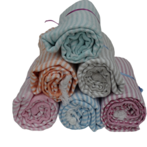 Turkish Towel, Peshtemal Towel, Bath, Beach Towel, %100 Organic Cotton,P... - $19.00