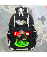 Rick And Morty Unique Series Backpack Daypack Hip Pop - $41.99