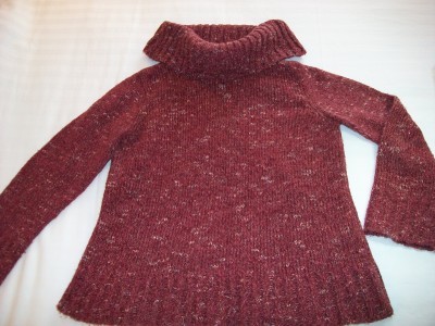 Primary image for WOMEN CHARTER CLUB LONG SLEEVE SWEATER L LARGE RED