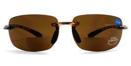 Wrap Rimless Bifocal Sunglasses UV400 Sun Reader Bifocal Lenses Reading ... - $13.94