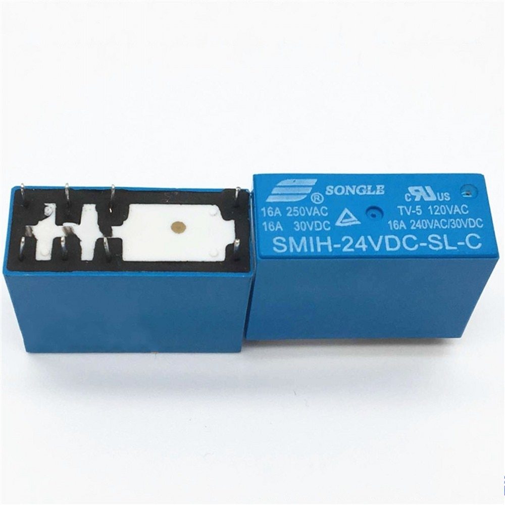 SMIH-05VDC-SL-C SMIH-12VDC-SL-C SMIH-24VDC-SL-C 05 12 24 V Relays 16A ...