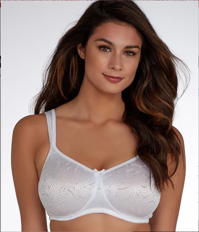 AMOENA HELENA WHITE WIREFREE TSHIRT BRA SIZE US 40A Bras & Bra Sets