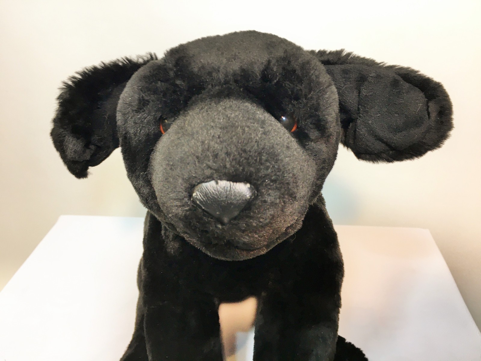 stuffed labrador dog