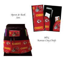 NFL Kansas City Chiefs Server Book and Apron Set  - $35.95
