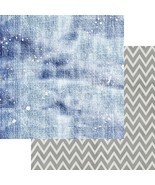 Shades Of Denim Double-Sided Cardstock 12&quot;X12&quot;-Medium Washed - $79.44