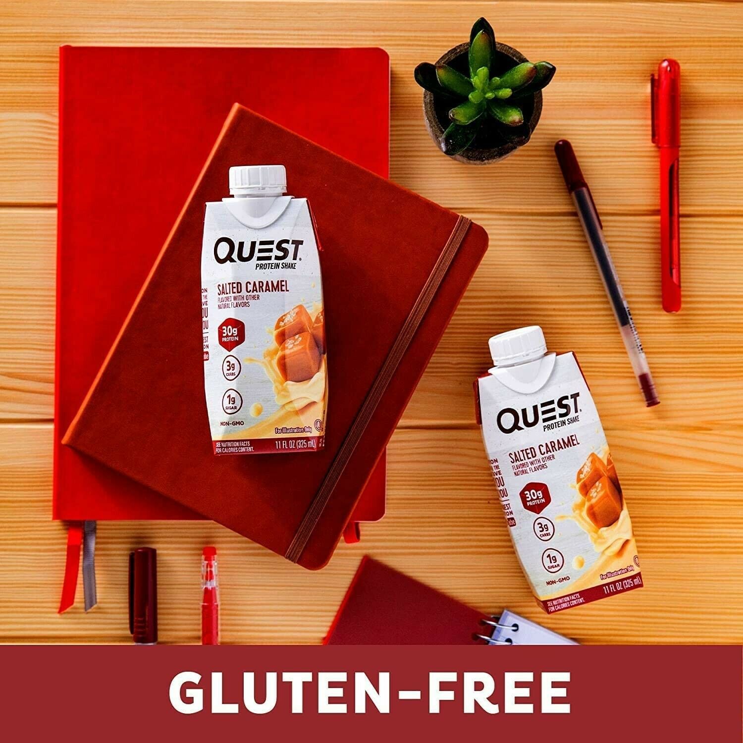 Quest Nutrition Ready to Drink Salted Caramel Protein Shake 11 fl oz