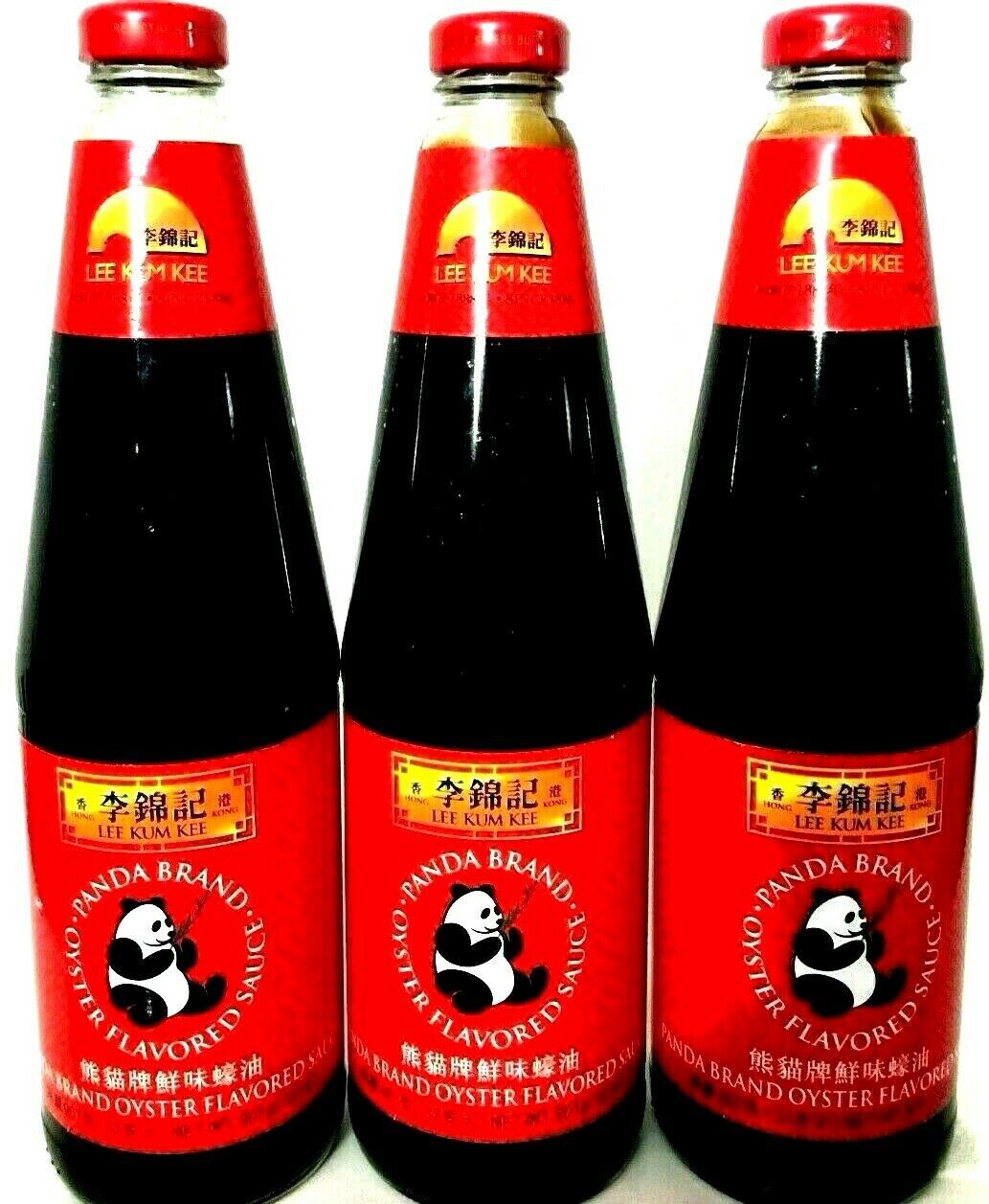 Lee Kum Kee Panda Brand Oyster Flavored Sauce Large Size 32 oz ( Pack