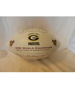 Green Bay Packers Printed Team Signatures Football 1996 Super Bowl Champ... - $297.00