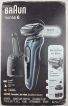 Braun Electric Shaver for Sensitive Skin, Wet & Dry Shave, Series 6 6075cc, - $89.35
