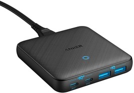 Anker USB C Charger, Charger (65W II), PIQ 3.0 & GaN 4-Port Slim Fast Wall MacBo - $89.99