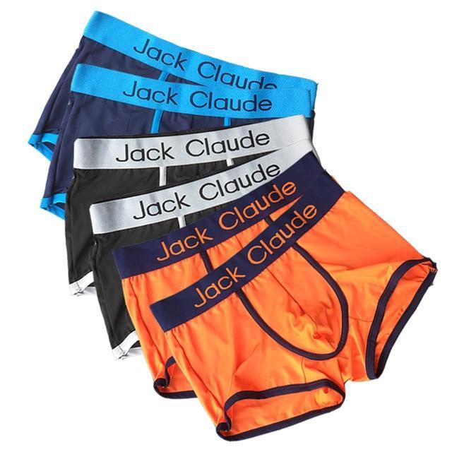 Jack Claude Mens Boxer Briefs 6 Pack Underwear 7629