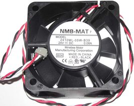 NMB-MAT 2410ML-05W-B39, 24V DC 3-Wire Case/Cooling Fan For Fanuc A90L-00... - $10.95