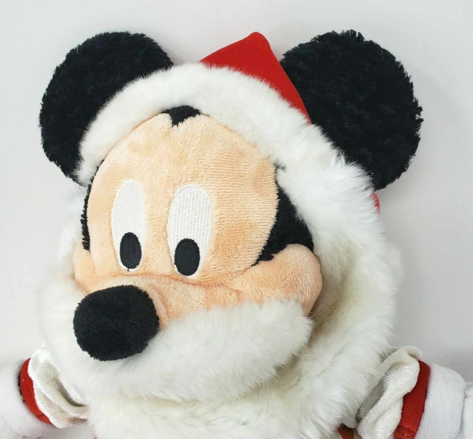 christmas mickey doll