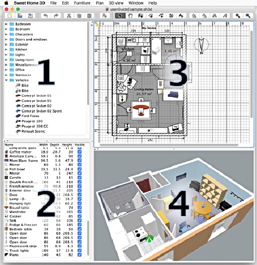 3D Home Design & room planner 3D CAD software PRO