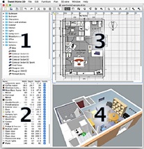 3D Home Design & room planner 3D CAD software PRO - $3.00
