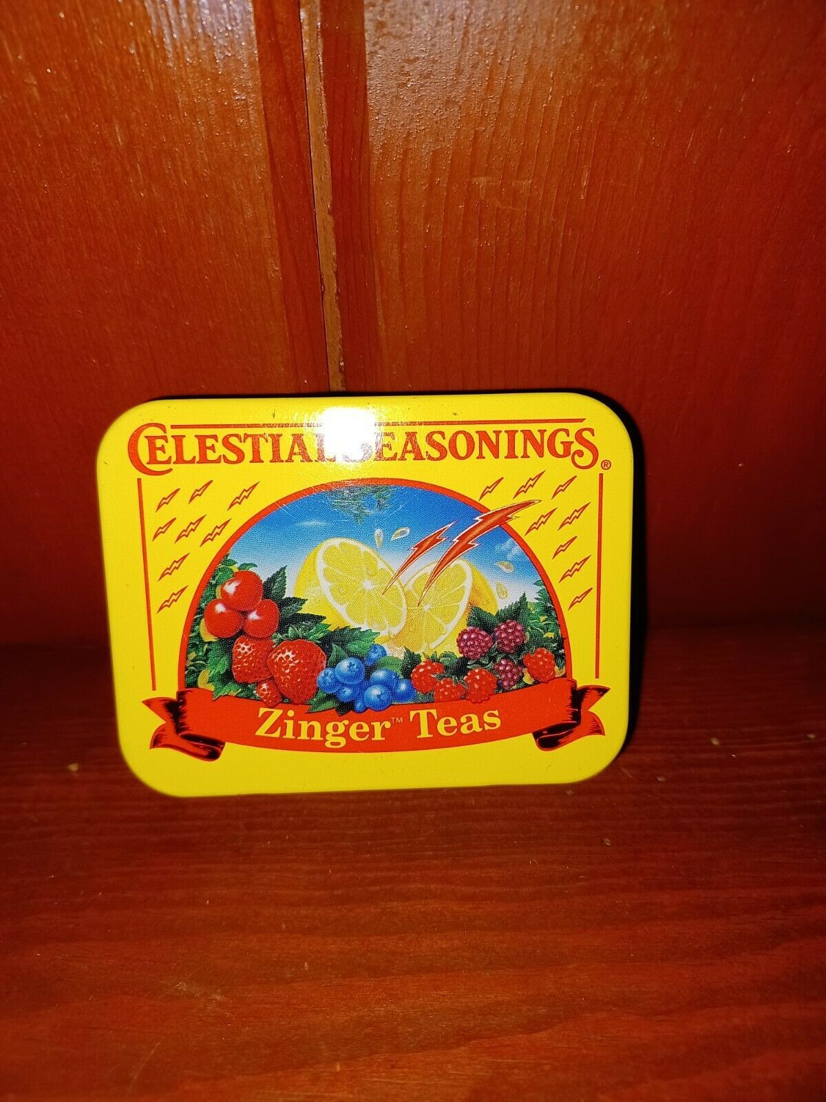 Celestial Seasonings Zinger Teas 3"Tin Tins
