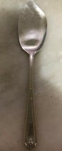 Gorham Vanity Fair Silverplated Curved Sugar Spoon 6.5” H Mono PAT. 1923... - $9.90