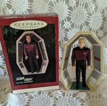 Hallmark Keepsake Christmas Ornament - Captain Jean-Luc Picard 1995 Star Trek - $12.56