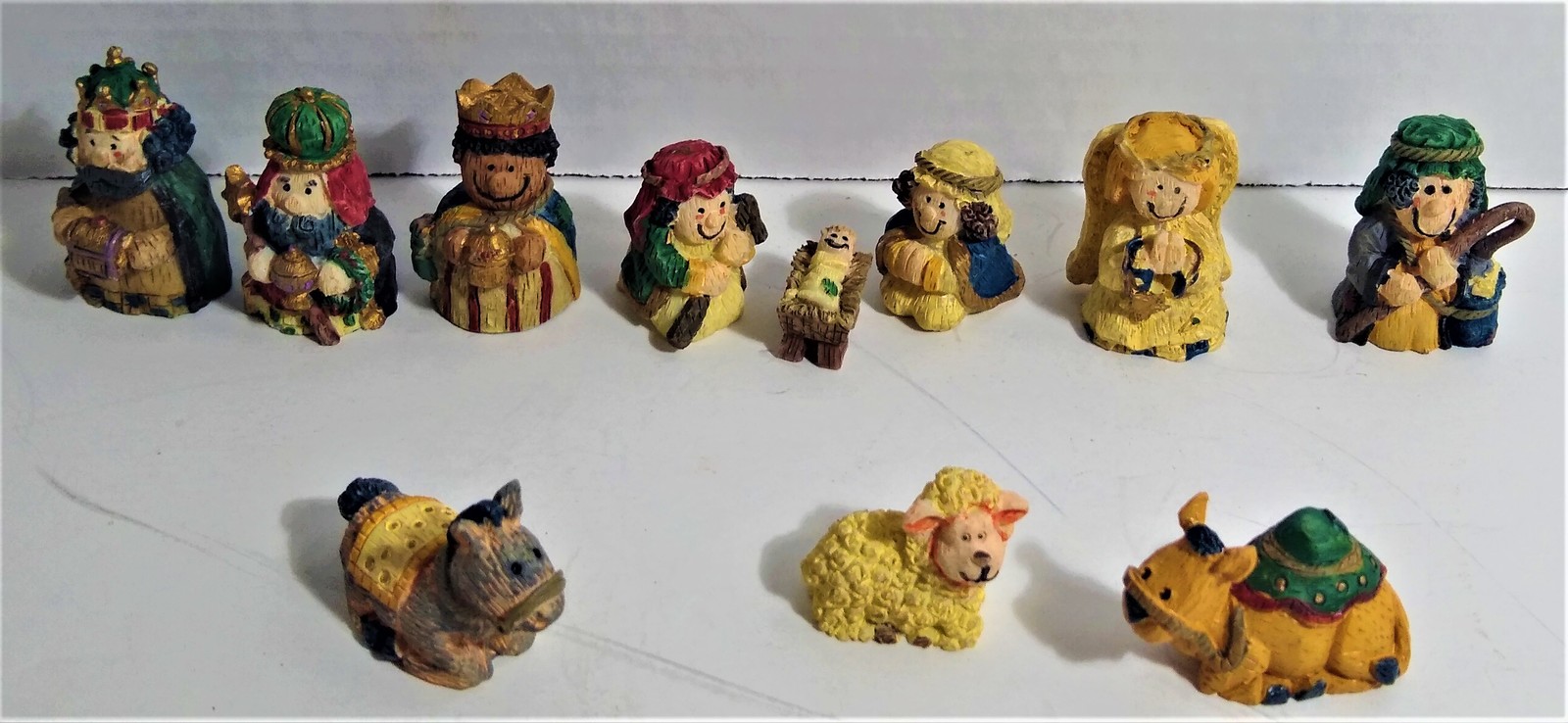 Nativity Polystone 11 Pc. Set Giftco Mini - Nativity Items