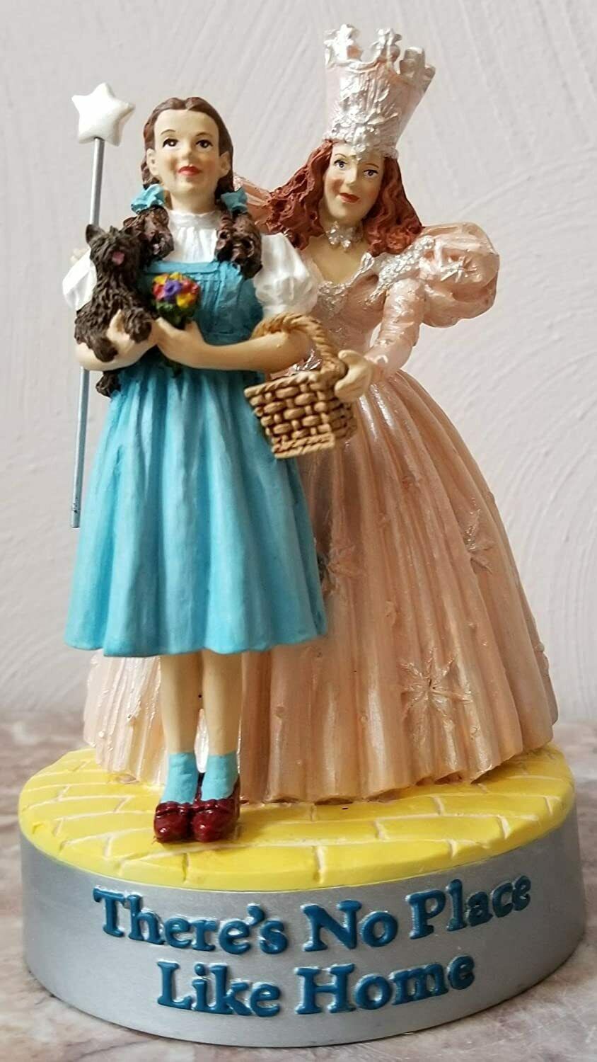 Wizard of Oz Glinda Dorothy Figurine There's No Place Like Home Warner