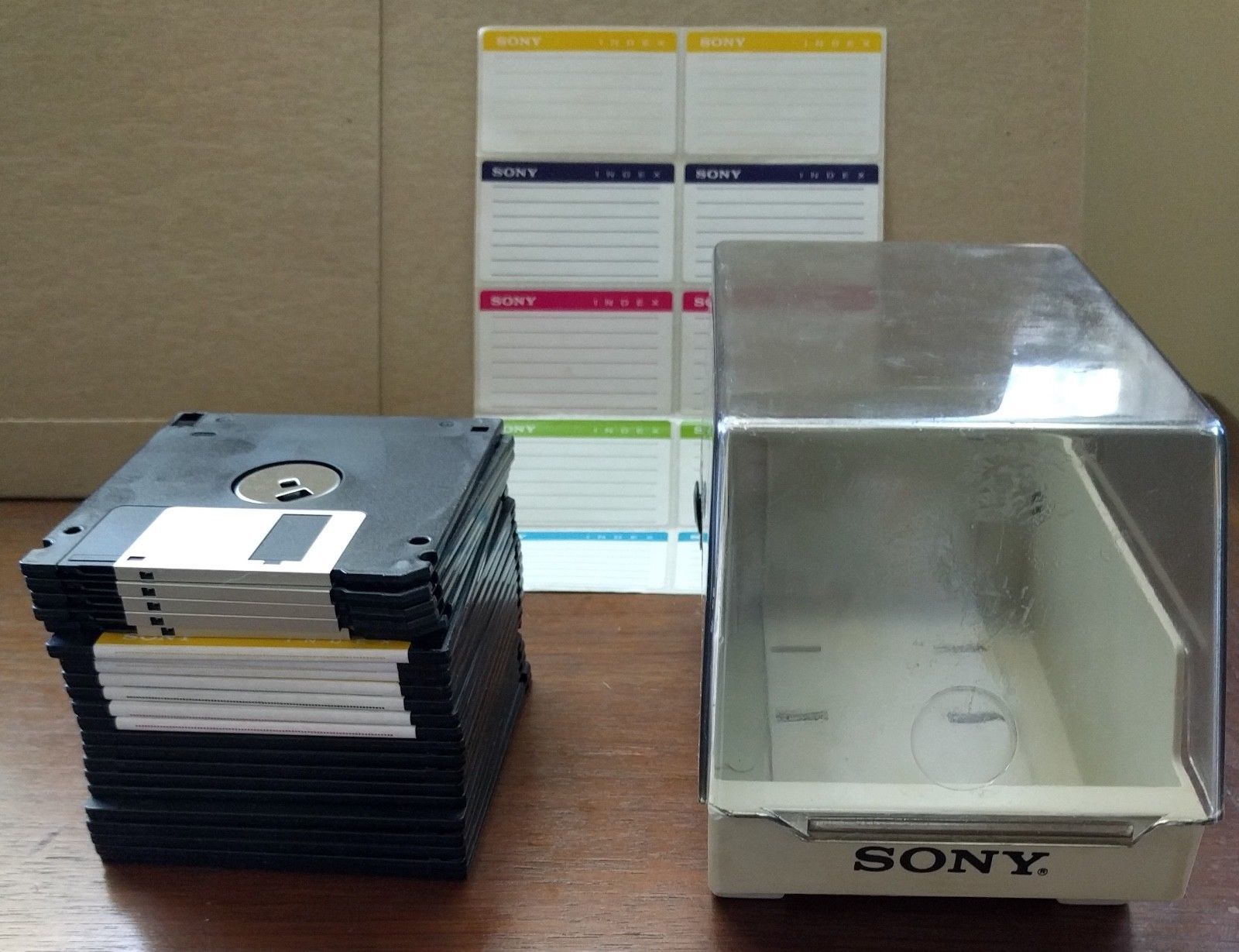 10 PK FEW LEFT Sealed SONY 2HD IBM Formatted Micro 3.5/" 1.44MB Floppy Diskettes