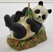 M) Andrea by Sadek Panda With Bamboo 5932 Porcelain Figurine Made In Japan - $14.84