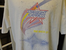 Vintage 1989 US Tour Starlight Express Tracking Across America T-shirt X... - $42.56