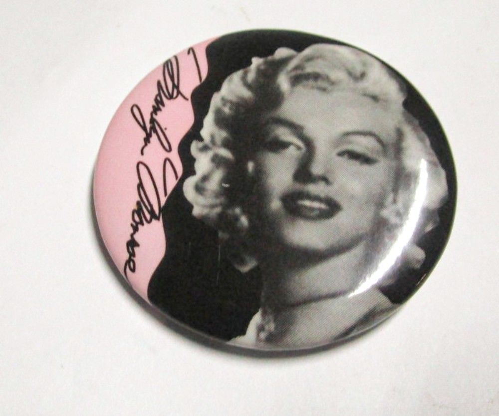 Primary image for Marilyn Monroe Button Pin 1993 1 3/4" Inches
