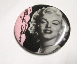 Marilyn Monroe Button Pin 1993 1 3/4&quot; Inches - $5.00