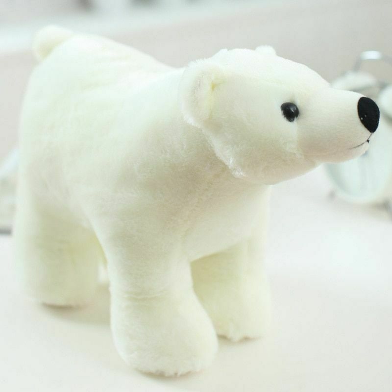 Super Lovely Polar Bear Family Stuffed Plush Placating Toy Gift for Children