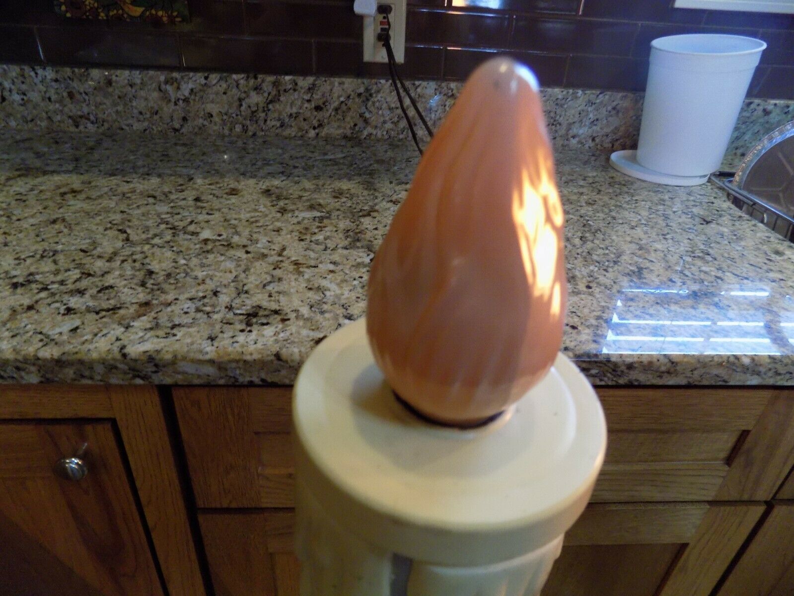 Vintage Outdoor Christmas Candles 