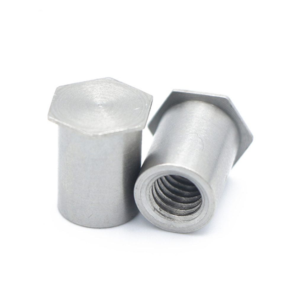 1000pc BSO644010 Blind Threaded Standoffs Feigned Crimped Sheet Metal